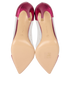 Gianvito Rossi Plexi Pumps, top view