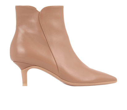 Gianvito Rossi Pointed Kitten Heels, front view