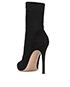 Gianvito Rossi Vox Heeled Ankle Boots, back view
