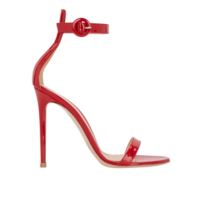 Gianvito Rossi Ankle Strap Heeled Sandals, front view