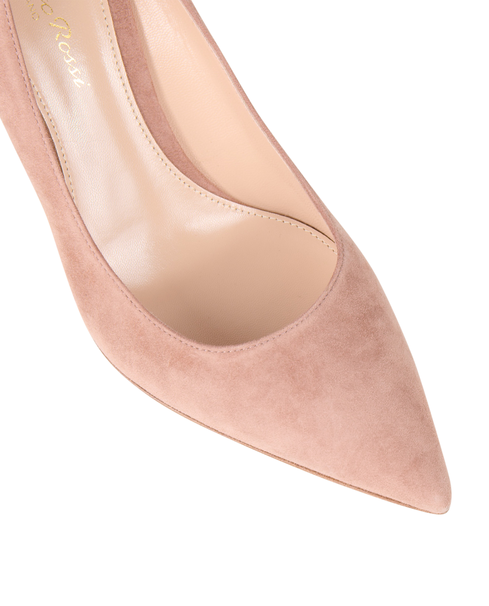 Gianvito Rossi Pumps, &pound;195, Shoes, Pink, Suede, Other view