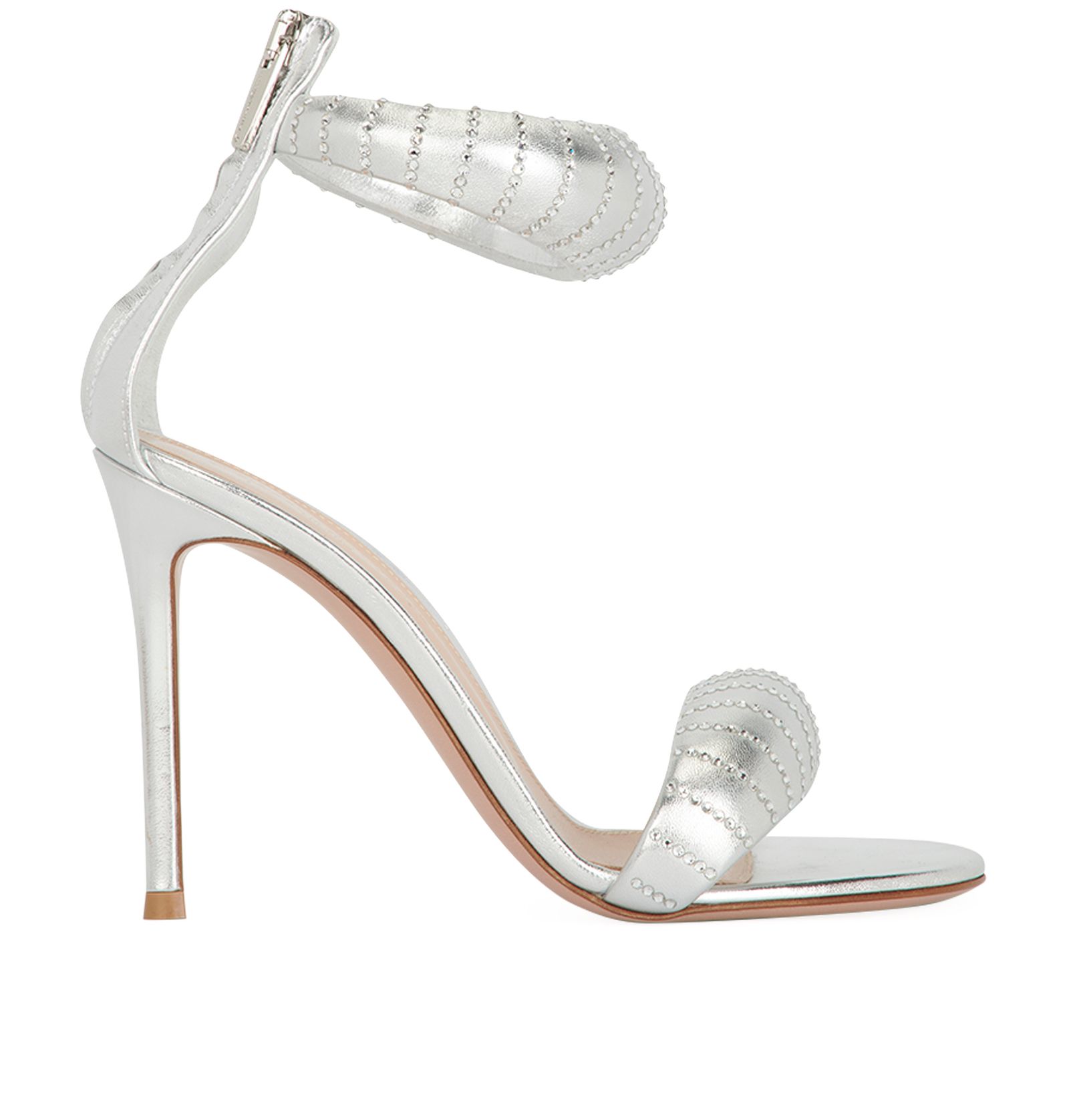Gianvito Rossi Bijoux Crystal Embellished Heeled Sandals