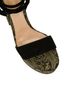 Gianvito Rossi Paisley Jacquard 85 Platform, £315, Shoes, Black, Fabric/Velvet, Other view