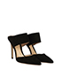 Gianvito Rossi High Heel Mules, side view