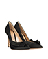 Gianvito Rossi Bow Detail Heels, side view