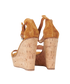 Gianvito Rossi Cork Platform Wedge, back view