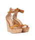 Gianvito Rossi Cork Platform Wedge, side view
