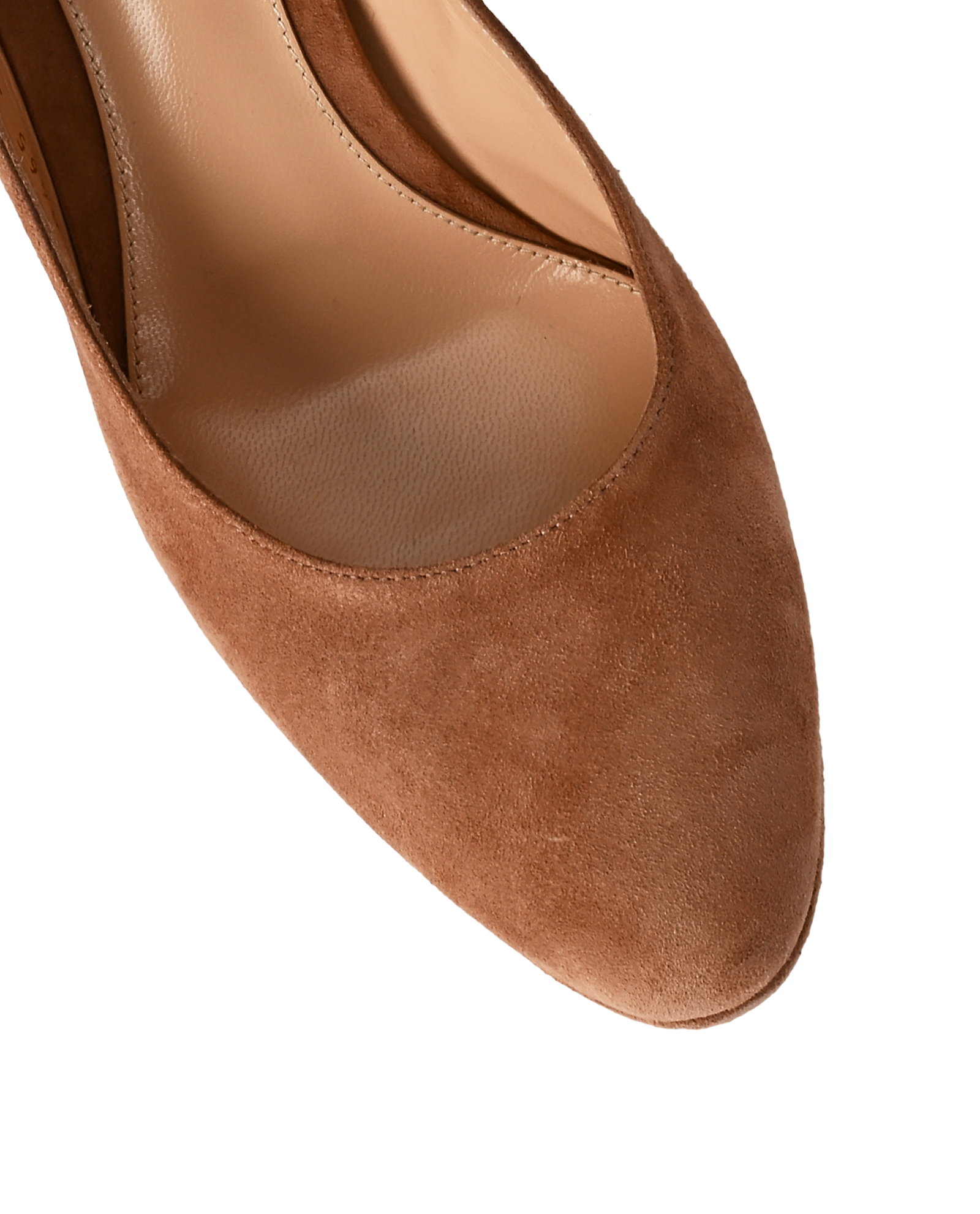 Gianvito Rossi Platform Heels, &pound;175, Shoes, Brown, Suede, Other view