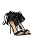 Gianvito Rossi Tie Up Heels, side view