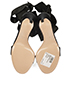 Gianvito Rossi Tie Up Heels, top view
