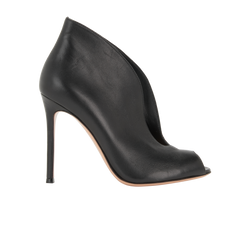 Gianvito Rossi Vamp Ankle Boots, Leather, Black, UK3, 2*