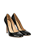 Gianvito Rossi Roma Patent Leather Pumps, side view