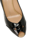 Giuseppe Zanotti Vintage Peep Toe Heels, &pound;80, Shoes, Black, Patent Leather, Other view