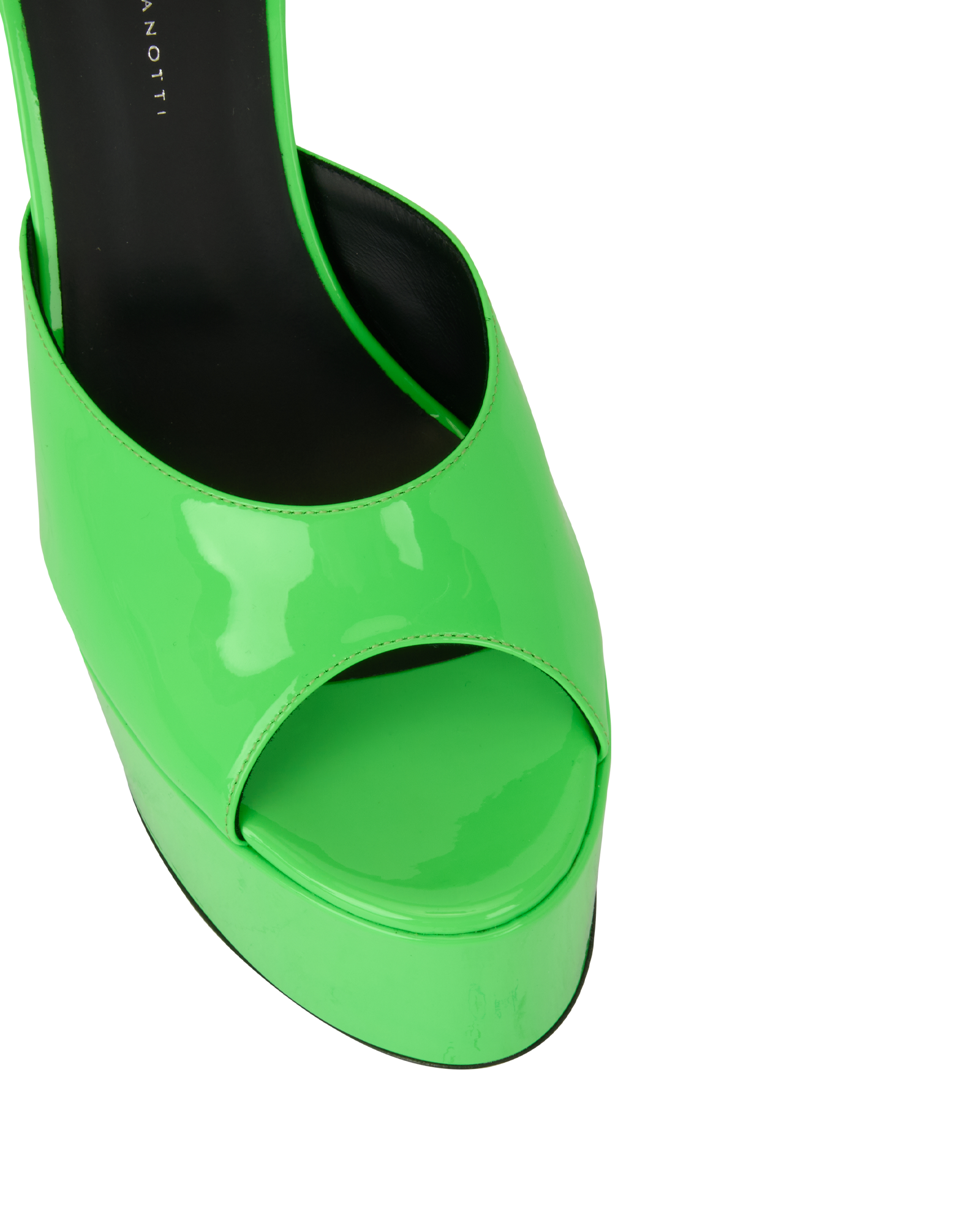 Giuseppe Zanotti Khalifa 90 Heels, &pound;220, Shoes, Green, Leather, Other view