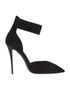 Giuseppe Zanotti Ankle Strap Heels, &pound;250, Shoes, Black, Suede, Front view
