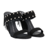 Giuseppe Zanotti Studded Fringe Wedges, side view