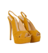 Giuseppe Zanotti Platforms, £140, Shoes, Yellow, Suede, Side view