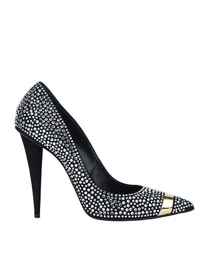 Giuseppe Zanotti Crystal Embellished Heels, front view
