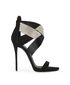 Giuseppe Zanotti Crystal Heels 120, front view