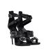 Giuseppe Zanotti Wrap Around Buckle Heels, side view