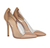 Gianvito Rossi Plexi Panelled Heels, side view