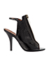 Givenchy Peep Toe Zip Detail Slingback, front view