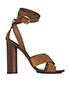 Gucci Ankle Strap Block Heels, front view