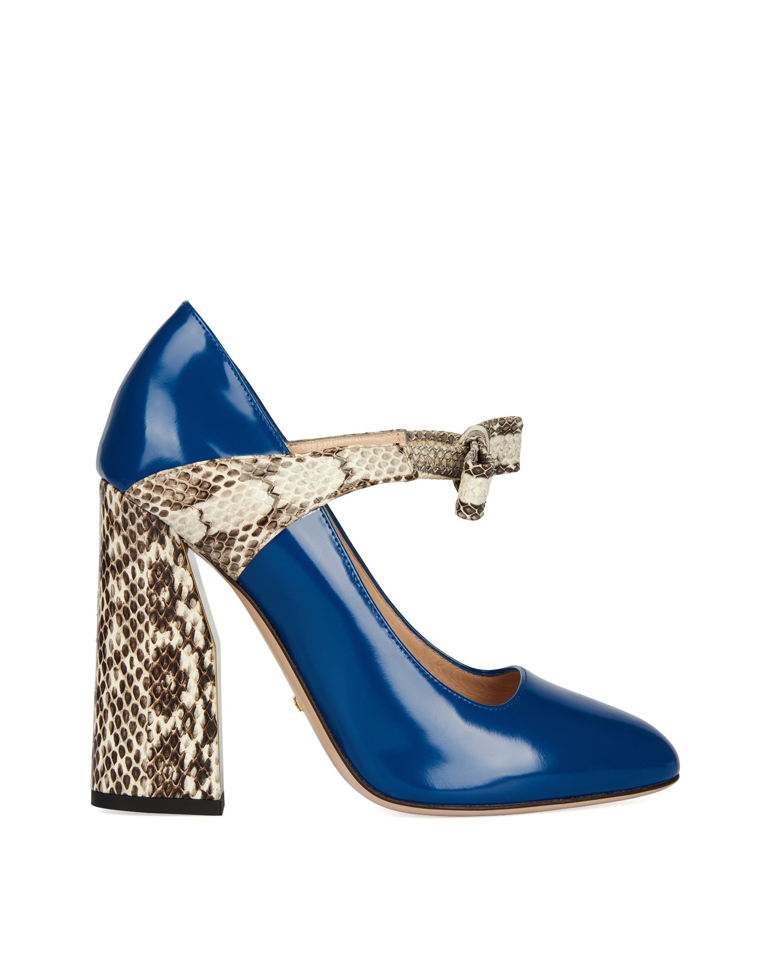 Snake on sale leather heels