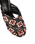 Gucci Webby Floral Slip-On Block Mules, other view