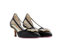 Gucci Pointed Butterfly Kitten Heels, side view