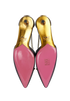 Gucci Pointed Butterfly Kitten Heels, top view