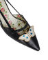 Gucci Pointed Butterfly Kitten Heels, other view