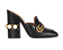 Gucci Malaga Kid Pearl Detailed Mules, front view