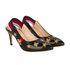 Gucci Bees and Stars Slingbacks, side view