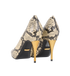 Gucci Python Heels - Size UK2, back view