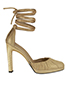 Gucci (Tom Ford by Gucci) Tie Up Ankle Heels, front view