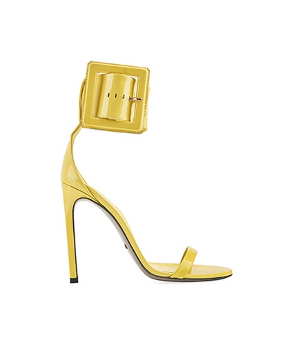 Gucci Buckle Sandals, front view