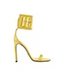 Gucci Buckle Sandals, front view