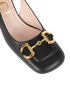 Gucci Horsebit Block Heels, £450, Shoes, Black, Leather, Other view