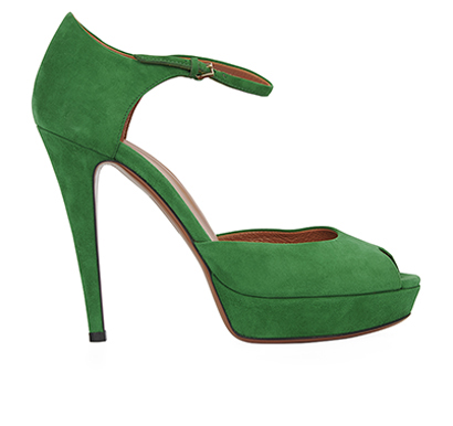 Gucci Peep Toe Heels, front view