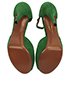 Gucci Peep Toe Heels, top view