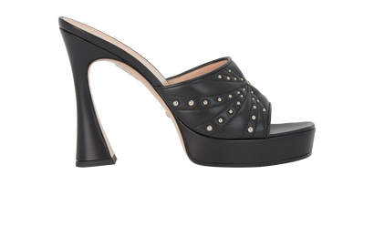 Gucci GG Studded Heels, front view