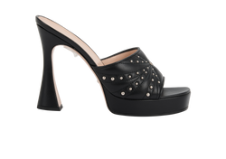 Malone Souliers Savannah Lace Sandals, Heels - Designer