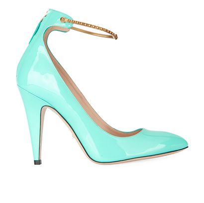 Gucci Ankle Strap Heels, front view