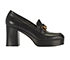 Gucci Quentin Platform Heels, &pound;365, Shoes, Black, Leather, Front view