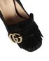 Gucci Marmont Fringed Heels, other view