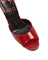 Gucci Red 'Scarlet' Slip On Heels, other view