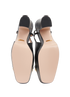 Gucci Horsebit Platform Slingback Heels, top view