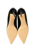 Gucci Bamboo Pointed Toe Pumps, &pound;170, Shoes, Black, Leather, Top view