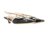 Gucci x Adidas Kitten Heels, &pound;195, Shoes, Black, Leather, Side view